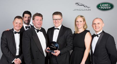 Farnell is Jaguar’s Top Retailer of the Year